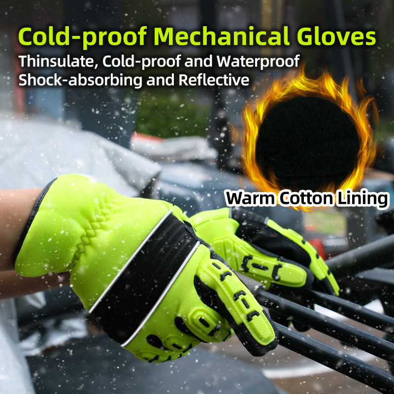 5mm TPR Impact Resistant, Cold - đánh giá và giá Work Glove Impact