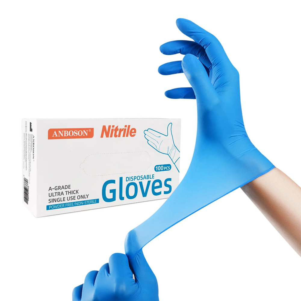 Nitrile Exam Gloves-Blue Latex - đánh giá và giá Exam Glove Nitrile
