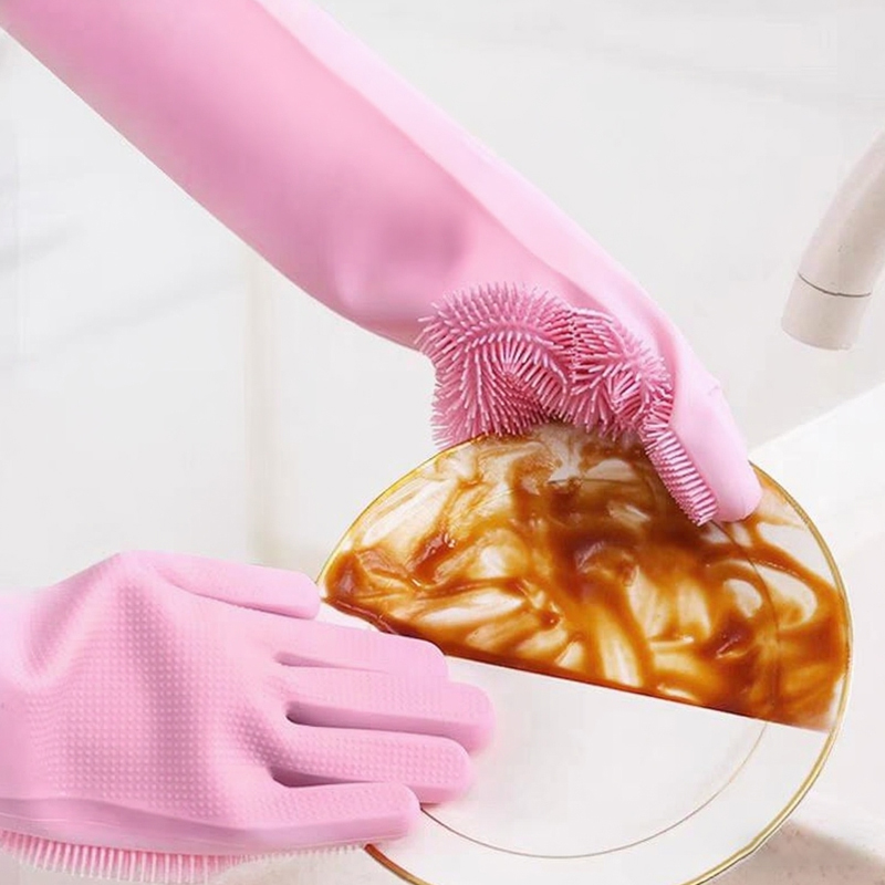 Dishwashing Cleaning Gloves Ma - đánh giá và giá Dish Glove Rubber