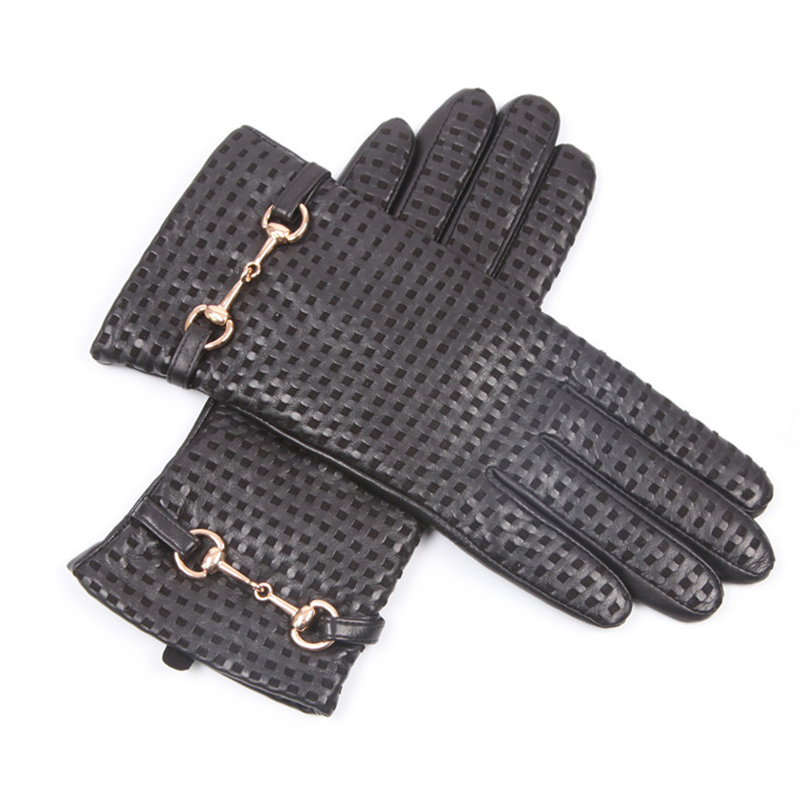 Autumn Winter Real Leather Glo - đánh giá và giá Wool Glove Lined