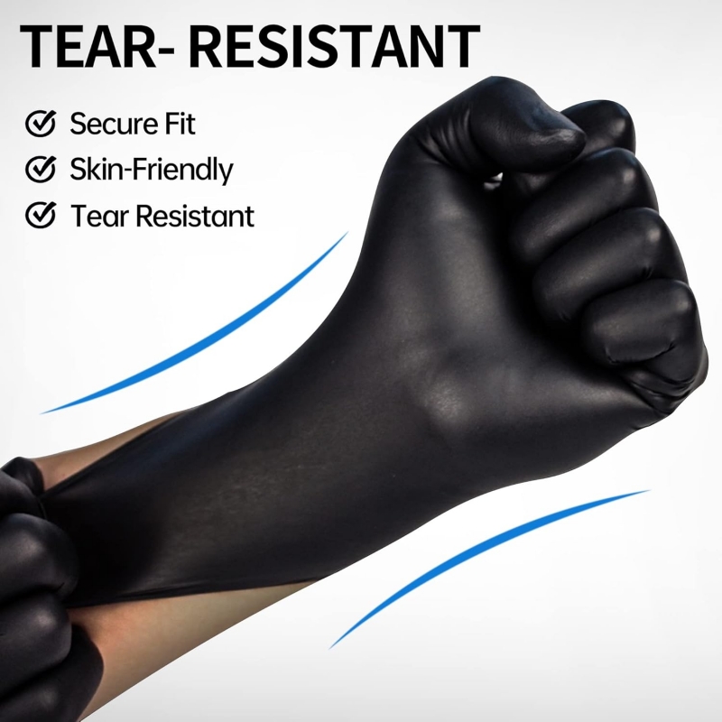 100PCS Black Nitrile Gloves Di - đánh giá và giá Latex Disposable Glove