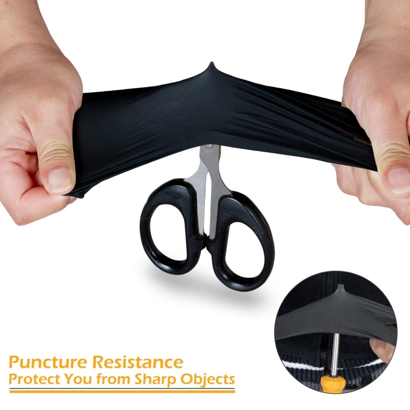 100PCS Black Nitrile Gloves Di - đánh giá và giá Latex Disposable Glove
