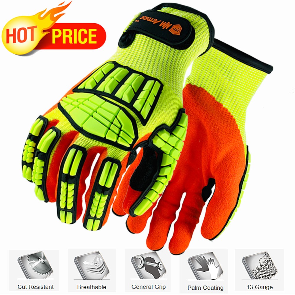 NMSafety Cắt Chống Nước 5 An T - đánh giá và giá Work Glove Impact