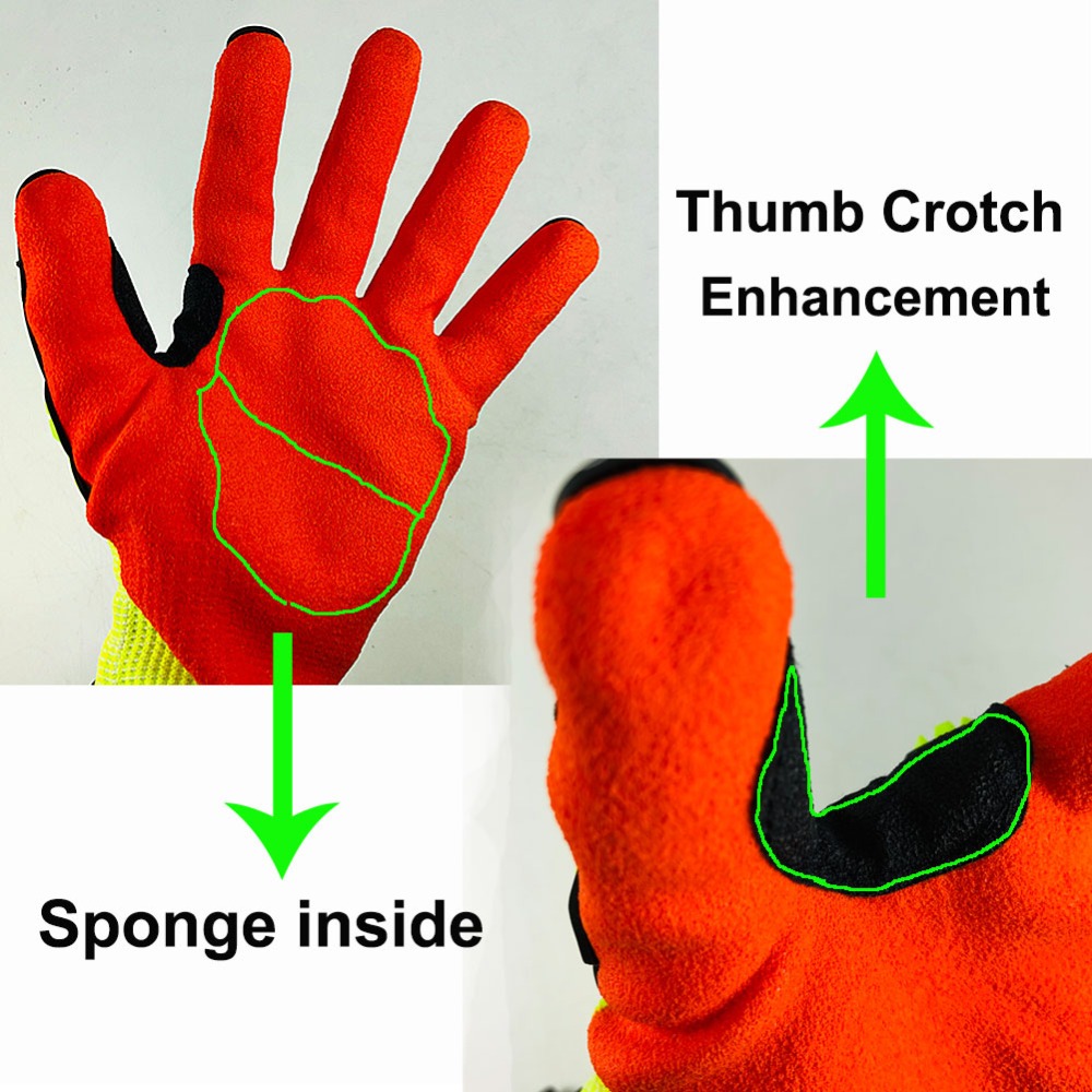 NMSafety Cắt Chống Nước 5 An T - đánh giá và giá Work Glove Impact