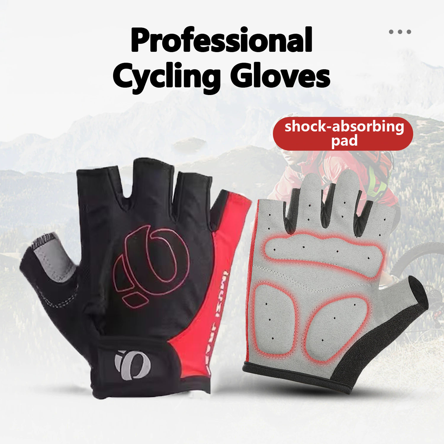 Outdoor Cycling Shock-absorbin - đánh giá và giá Cycling Glove Padded