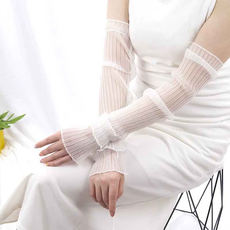 Summer Long Fingerless Gloves  - đánh giá và giá Fingerless Glove Knit